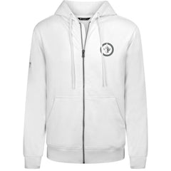 Winnipeg Jets - Levelwear Podium Chenille Logo Full-Zip Hoodie White