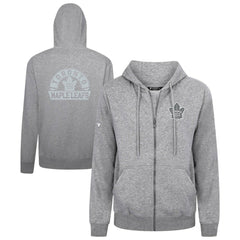 Toronto Maple Leafs - Levelwear Podium Chenille Logo Full-Zip Hoodie Gray