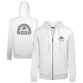 Vancouver Canucks - Levelwear Podium Chenille Logo Full-Zip Hoodie White