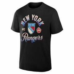 New York Rangers Fanatics Legacy T-Shirt Black