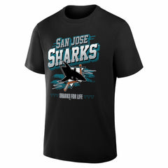 San Jose Sharks - Fanatics Legacy T-Shirt Black