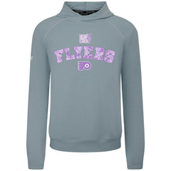 Philadelphia Flyers - Levelwear Hockey Fights Cancer Mandate Tri-Blend Hoodie Gray