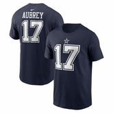 Brandon Aubrey Dallas Cowboys Name & Number T-Shirt Navy - Nike