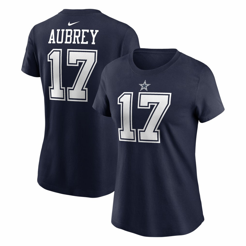 Brandon Aubrey Dallas Cowboys Women's Player Name & Number T-Shirt Navy - Nike