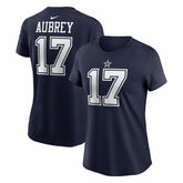 Brandon Aubrey Dallas Cowboys Women's Player Name & Number T-Shirt Navy - Nike