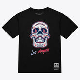 Los Angeles Angels Mitchell & Ness Women's Sugar Skull Boxy T-Shirt discount