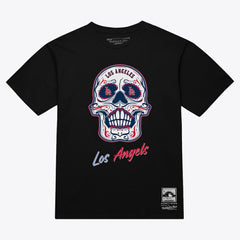 Los Angeles Angels Mitchell & Ness Women's Sugar Skull Boxy T-Shirt discount