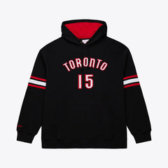 Mitchell & Ness - Vince Carter Toronto Raptors Name & Number Hoodie - Black