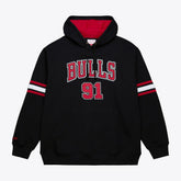 Mitchell & Ness - Dennis Rodman Chicago Bulls Name & Number Hoodie - Black