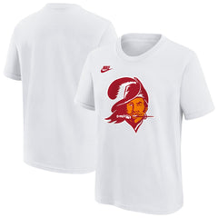 Tampa Bay Buccaneers Youth Bucco Bruce T-Shirt White - Nike