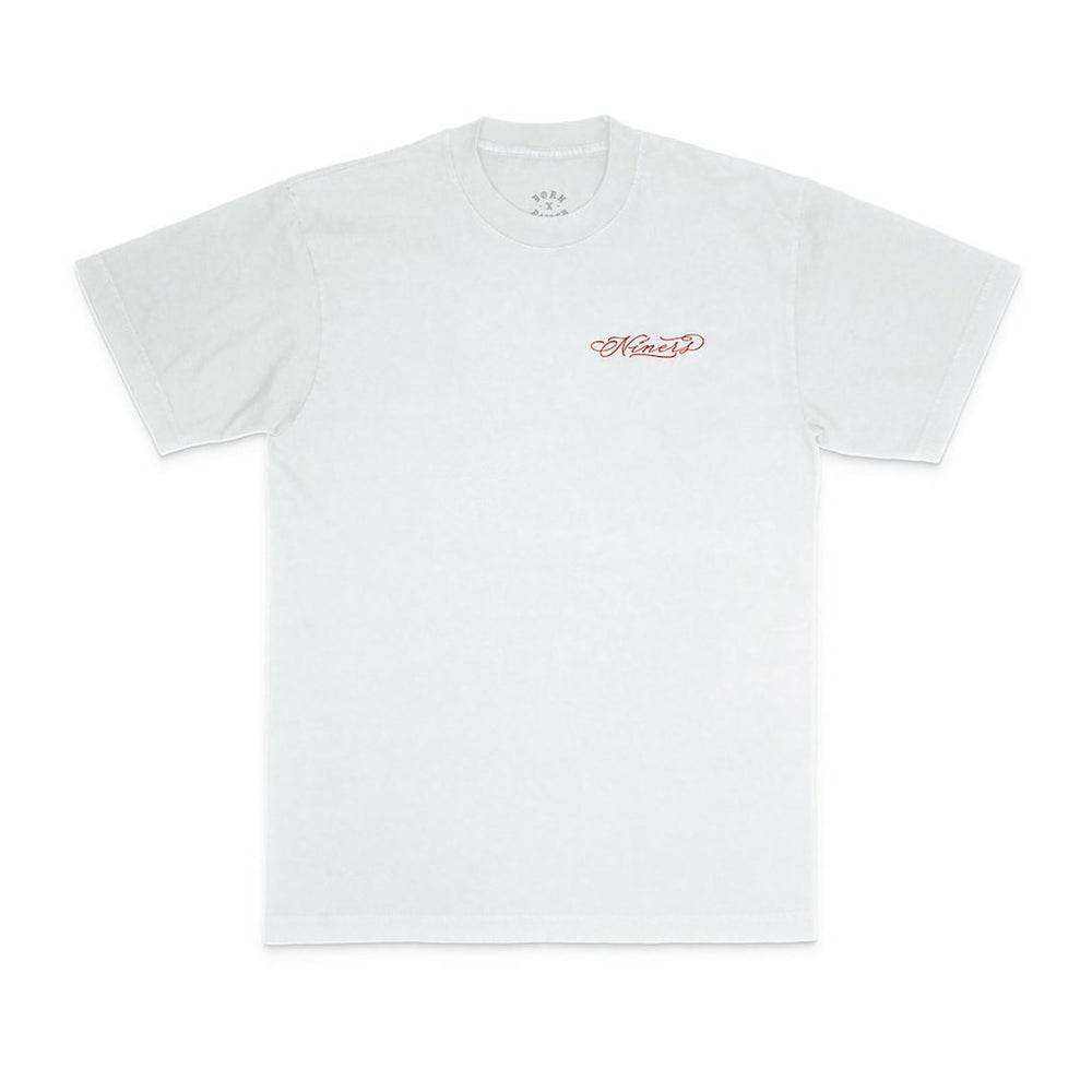 San Francisco 49ers Born x Raised Unisex Fine Line T-Shirt White - NFL