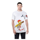 Atlanta Braves New Era MLB x Simpsons Homer Wonderbat T-Shirt Lifestyle