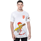 San Francisco Giants New Era MLB x Simpsons Homer Wunderbat SS Tee Clearance