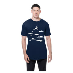 Atlanta Braves New Era MLB x Simpsons 2026 Collab Clouds T-Shirt Lifestyle