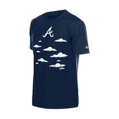 Atlanta Braves New Era MLB x Simpsons 2026 Collab Clouds T-Shirt Lifestyle