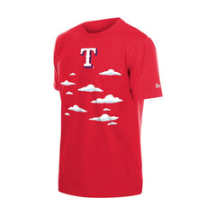 Texas Rangers New Era MLB x Simpsons 2026 Collab Clouds T-Shirt for sale