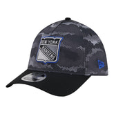 New York Rangers New Era Zero Dark 39THIRTY Flex Hat Black