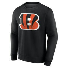 Cincinnati Bengals Team Authentic Personalized Name & Number Sweatshirt Black - NFL