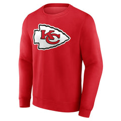 Kansas City Chiefs Team Authentic Personalized Name & Number Sweatshirt Red - NFL