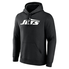 New York Jets Team Authentic Personalized Name & Number Hoodie Black - NFL