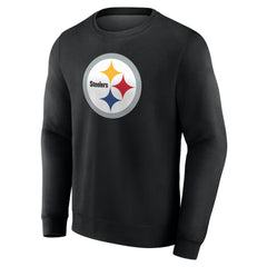Pittsburgh Steelers Team Authentic Personalized Name & Number Sweatshirt Black - NFL