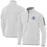 Los Angeles Dodgers Antigua Back-to-Back World Series Champions Fortune Quarter-Zip Pullover Clearance