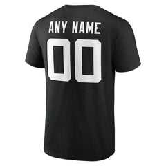 Jacksonville Jaguars Big & Tall Team Authentic Custom T-Shirt Black - NFL