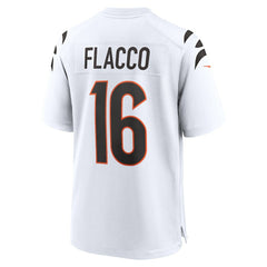 Joe Flacco Cincinnati Bengals Game Jersey White - Nike