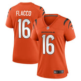 Joe Flacco Cincinnati Bengals Women's Alternate Game Jersey Orange - Nike
