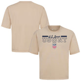 USWNT Levelwear Vanguard Luxe Signature T-Shirts - Khaki