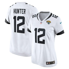 Travis Hunter Jacksonville Jaguars Women's Game Jersey White - Nike