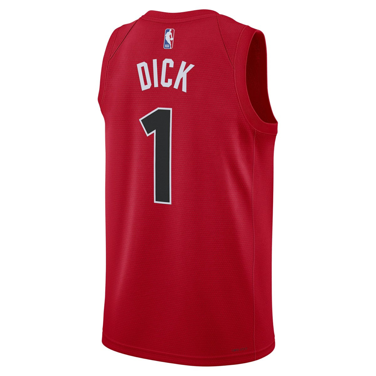 Gradey Dick Toronto Raptors Unisex Swingman Player Jersey - Icon Edition - Red | NBA Jerseys