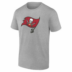 Tampa Bay Buccaneers Big & Tall Team Authentic Custom T-Shirt Gray - NFL
