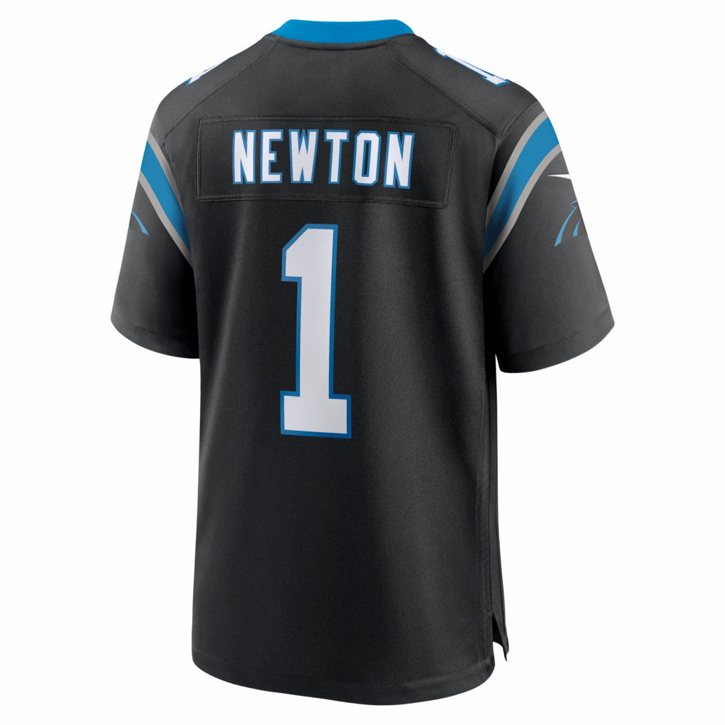 Cam Newton Carolina Panthers Team Retired Game Jersey - Black | NFL Jerseys
