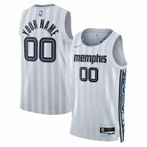 Nike - Memphis Grizzlies Unisex 2025/26 City Edition Swingman Custom Jersey - White
