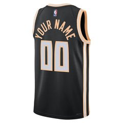 Nike - Atlanta Hawks Unisex 2025/26 City Edition Swingman Custom Jersey - Black