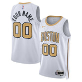 Nike - Boston Celtics Unisex 2025/26 City Edition Swingman Custom Jersey - White