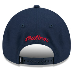 New Era - Washington Wizards x Malbon Golf Unisex 9FORTY A-Frame Adjustable Hat - Navy