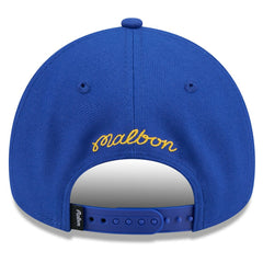 New Era - Golden State Warriors x Malbon Golf Unisex 9FORTY A-Frame Adjustable Hat - Royal