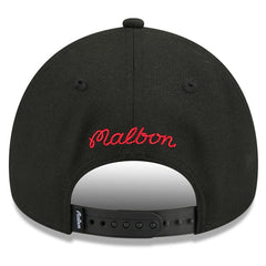 New Era - Chicago Bulls x Malbon Golf Unisex 9FORTY A-Frame Adjustable Hat - Black