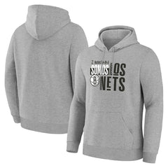 NBA - Brooklyn Nets Noches Training Hoodie - Gray