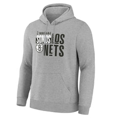 NBA - Brooklyn Nets Noches Training Hoodie - Gray