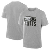 NBA - Brooklyn Nets Noches Training T-Shirt - Gray