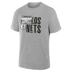 NBA - Brooklyn Nets Noches Training T-Shirt - Gray