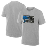 NBA - Dallas Mavericks Noches Training T-Shirt - Gray