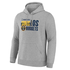 NBA - Denver Nuggets Noches Training Hoodie - Gray