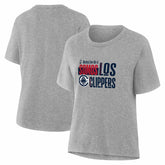 NBA - LA Clippers Women's Noches Training T-Shirt - Gray