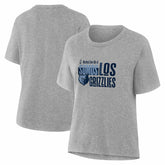 NBA - Memphis Grizzlies Women's Noches Training T-Shirt - Gray