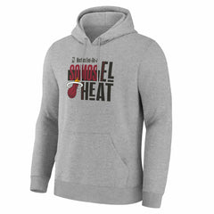 NBA - Miami Heat Noches Training Hoodie - Gray