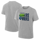 NBA - Minnesota Timberwolves Noches Training T-Shirt - Gray